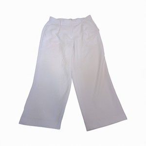 Abercrombie & Fitch White Wide Leg Pants ‎ Women's Plus Size 14